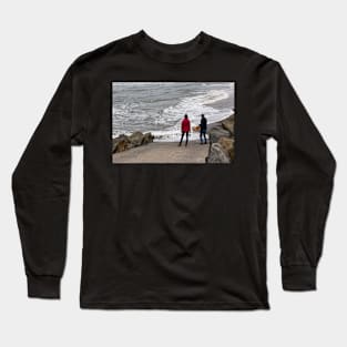 The tide was coming-Seaside Whitby Long Sleeve T-Shirt